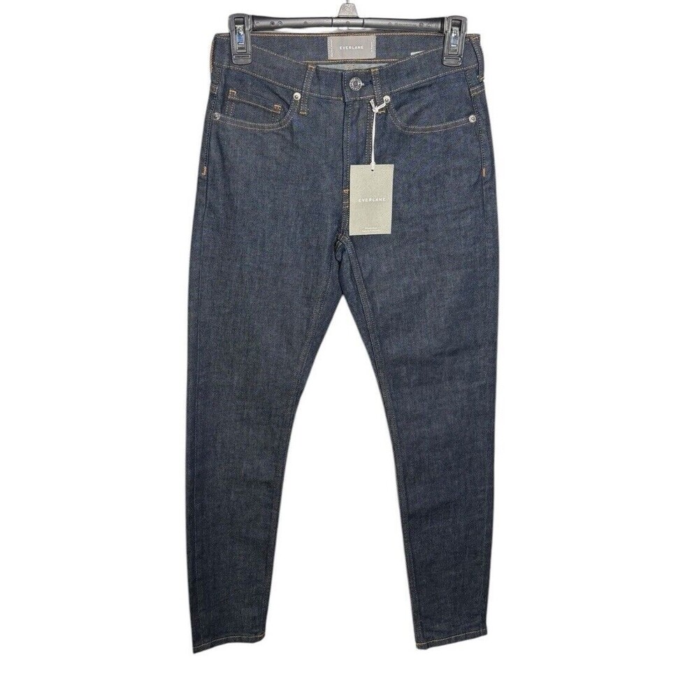 Everlane Mid Rise Straight Leg Jeans Size 24